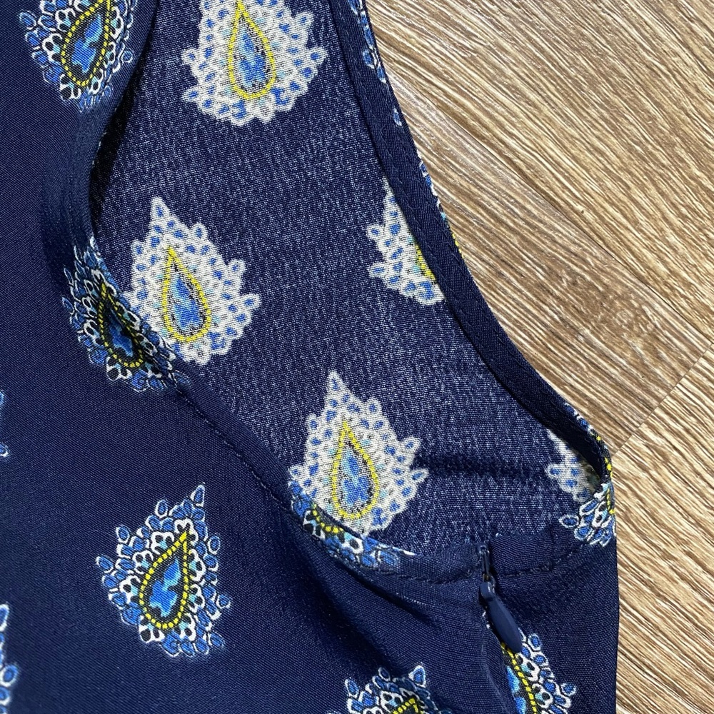 NWOT Anthropologie Paisley Printed Handkerchief Dress - Picture 8 of 15